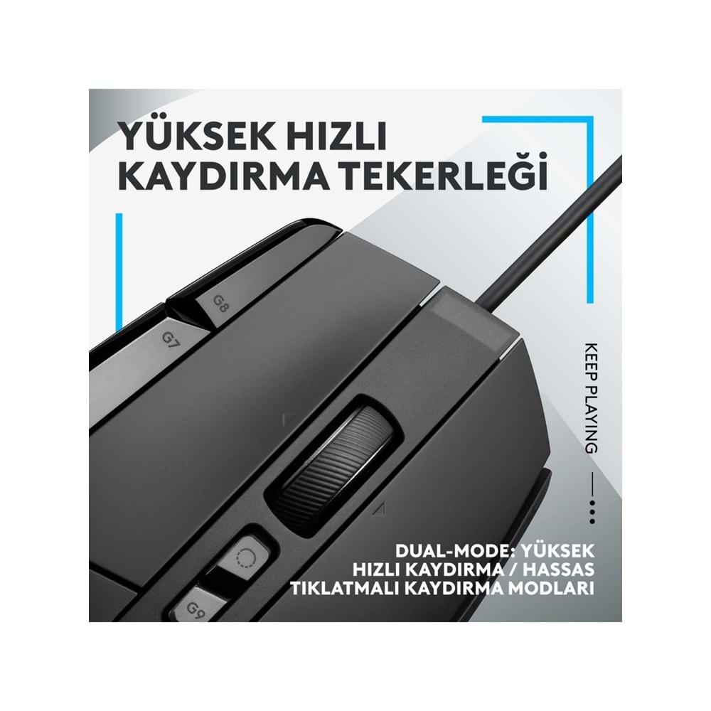 Logitech G G502 X Hero Kablolu Gaming Mouse