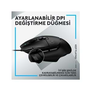 Logitech G G502 X Hero Kablolu Gaming Mouse