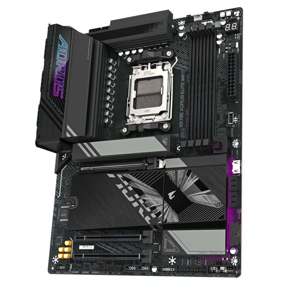 Gigabyte X870E Aorus Elite Wifi 7 D5 AM5 Type-C