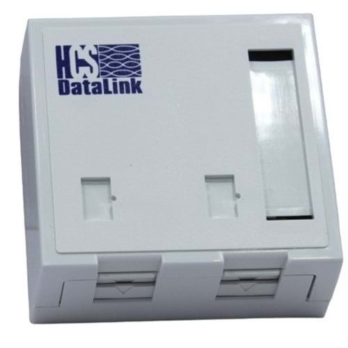 HCS 2 Port Sıva Üstü Boş Priz Kutusu (WMM-00203)