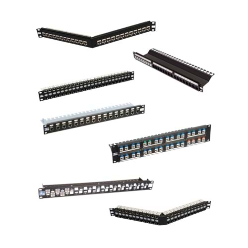 HCS 50 Port Dolu Patch Panel(P03-05003-1U)