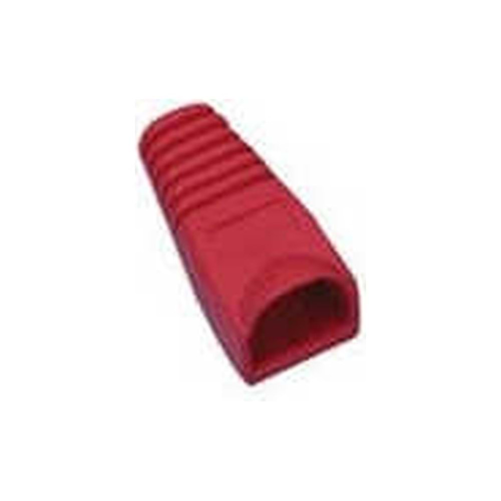 HCS UTP RJ-45 Konnektör Kılıfı Kırmızı