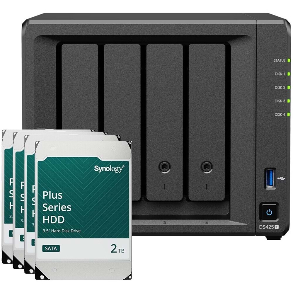 Synology DS425+ (4x3.5