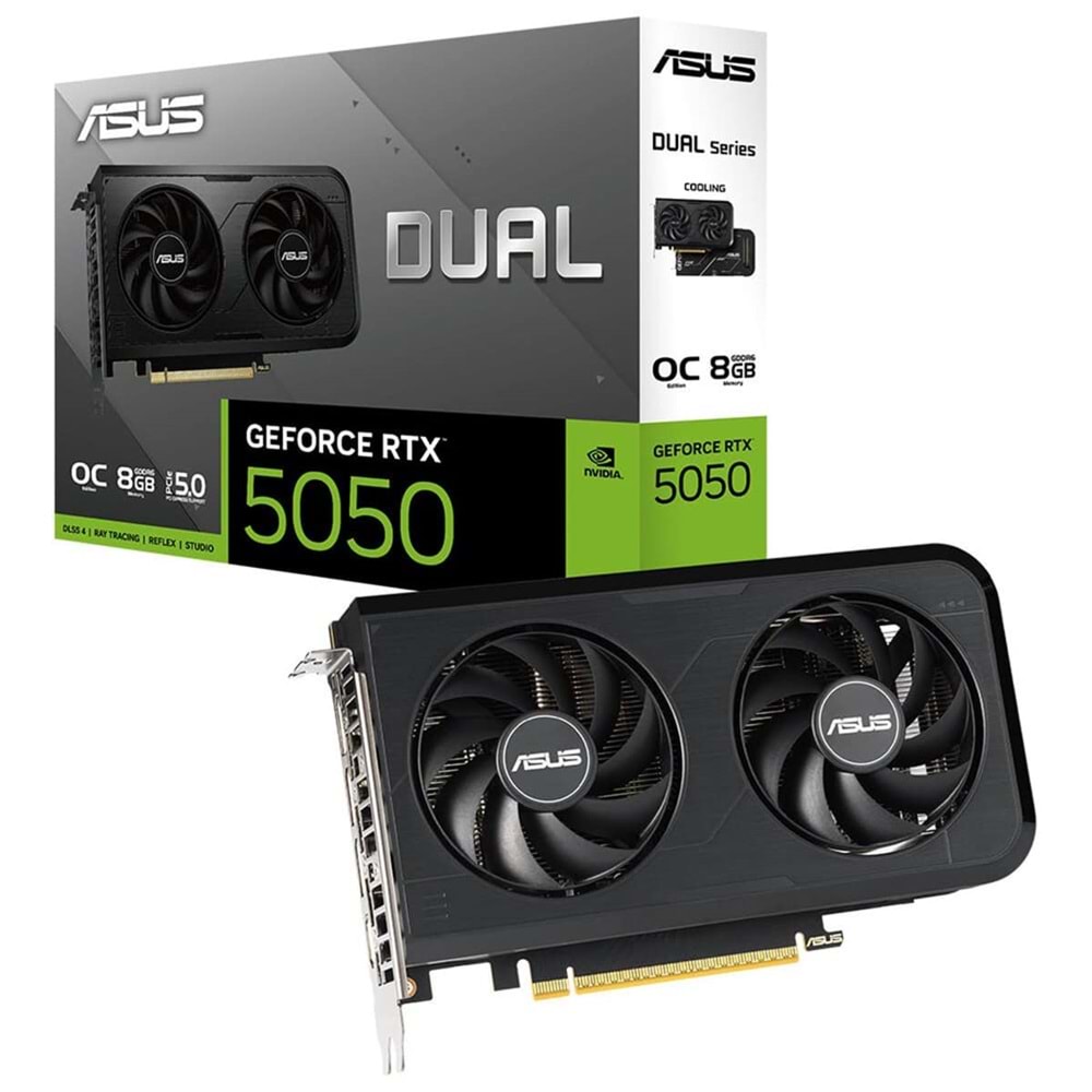 Asus GeForce RTX5050 8GB Dual OC GD6 128Bit