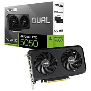 Asus GeForce RTX5050 8GB Dual OC GD6 128Bit