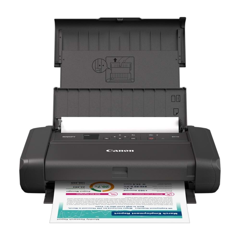 Canon Maxify BX110 Pilli Taşınabilir Yazıcı Wi-Fi