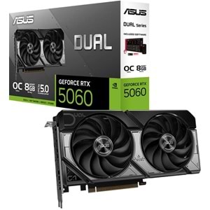 Asus GeForce RTX5060 8GB Dual OC GD7 128B Beyaz