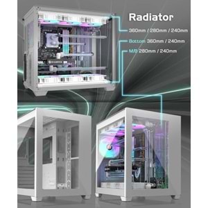 Raijintek Paean C7 TG 4xARGB Fan Type-C