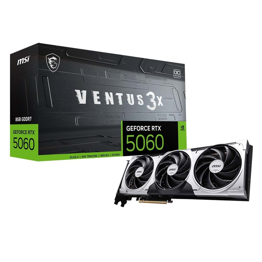 MSI GeForce RTX 5060 8G Ventus 3X OC GD7 128Bit