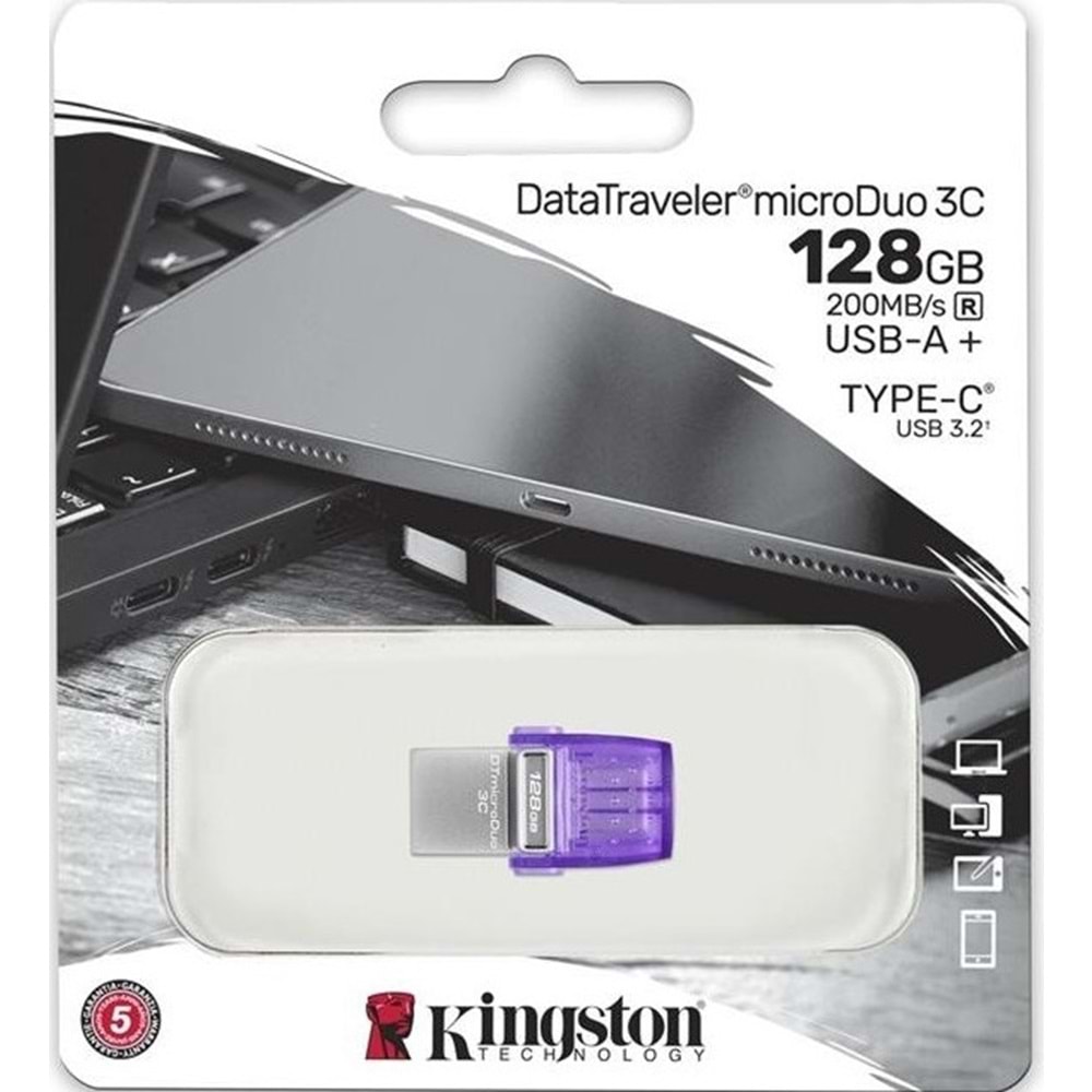 Kingston 128GB DT MicroDuo 3C DTDUO3CG3/128GB