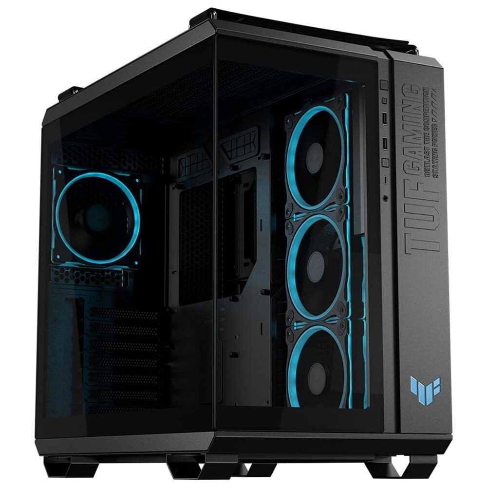 Asus TUF GAMING GT502 SİYAH ATX /MICRO-ATX / MINI-ITX Kasa (PSU Yok)