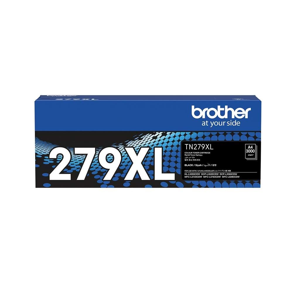 Brother TN279XLBK Yüksek Kapasiteli Siyah Toner 3000 Sayfa