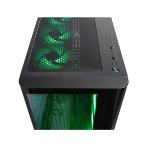 Rampage LOOPY PLUS 950W 80 Plus ARGB Fan ATX Mid-T Siyah Gaming Oyuncu Kasası