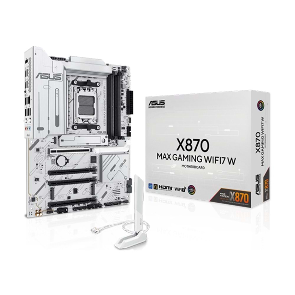 Asus X870 MAX GAMING WIFI7 AMD X870 DDR5 M.2 USB4/USB3.2/HDMI PCI 5.0 AM5 Anakar