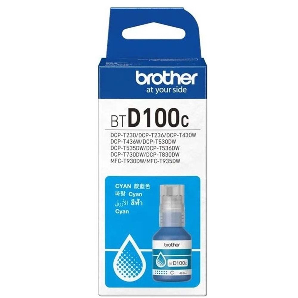 Brother Kartuş BTD100C Mavi Mürekkep 5000 Sayfa
