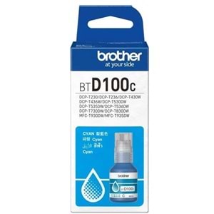 Brother Kartuş BTD100C Mavi Mürekkep 5000 Sayfa