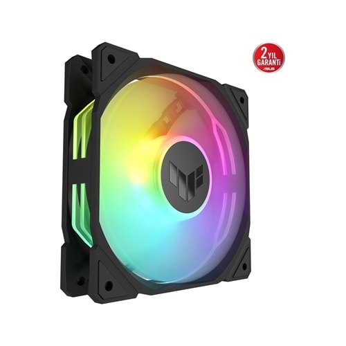 Asus TUF GAMING TR120 ARGB - SİYAH 16xAdreslenebilir RGB LED Kasa Fanı 3,3mm H2O