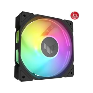 Asus TUF GAMING TR120 ARGB - SİYAH 16xAdreslenebilir RGB LED Kasa Fanı 3,3mm H2O