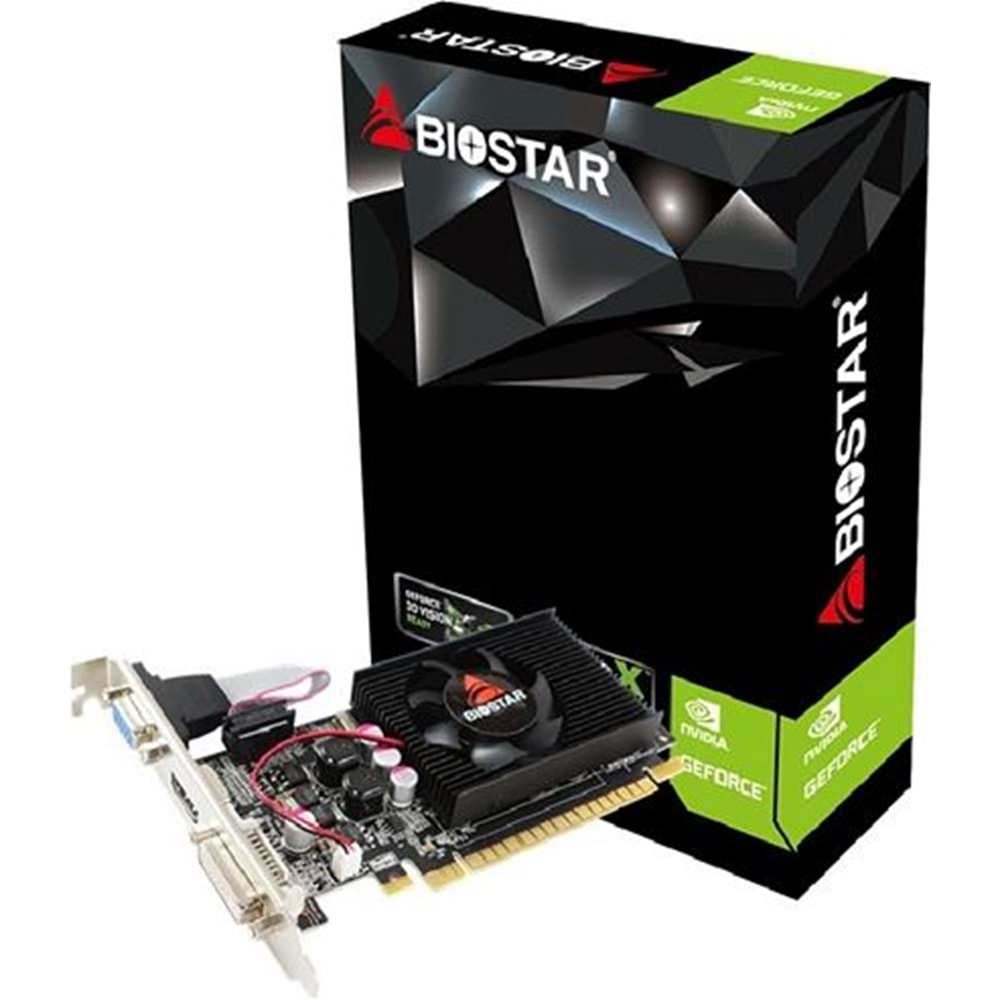 Biostar GT210-1GB D3 1GB DDR3 64Bit HDMI/DVI/VGA Ekran Kartı