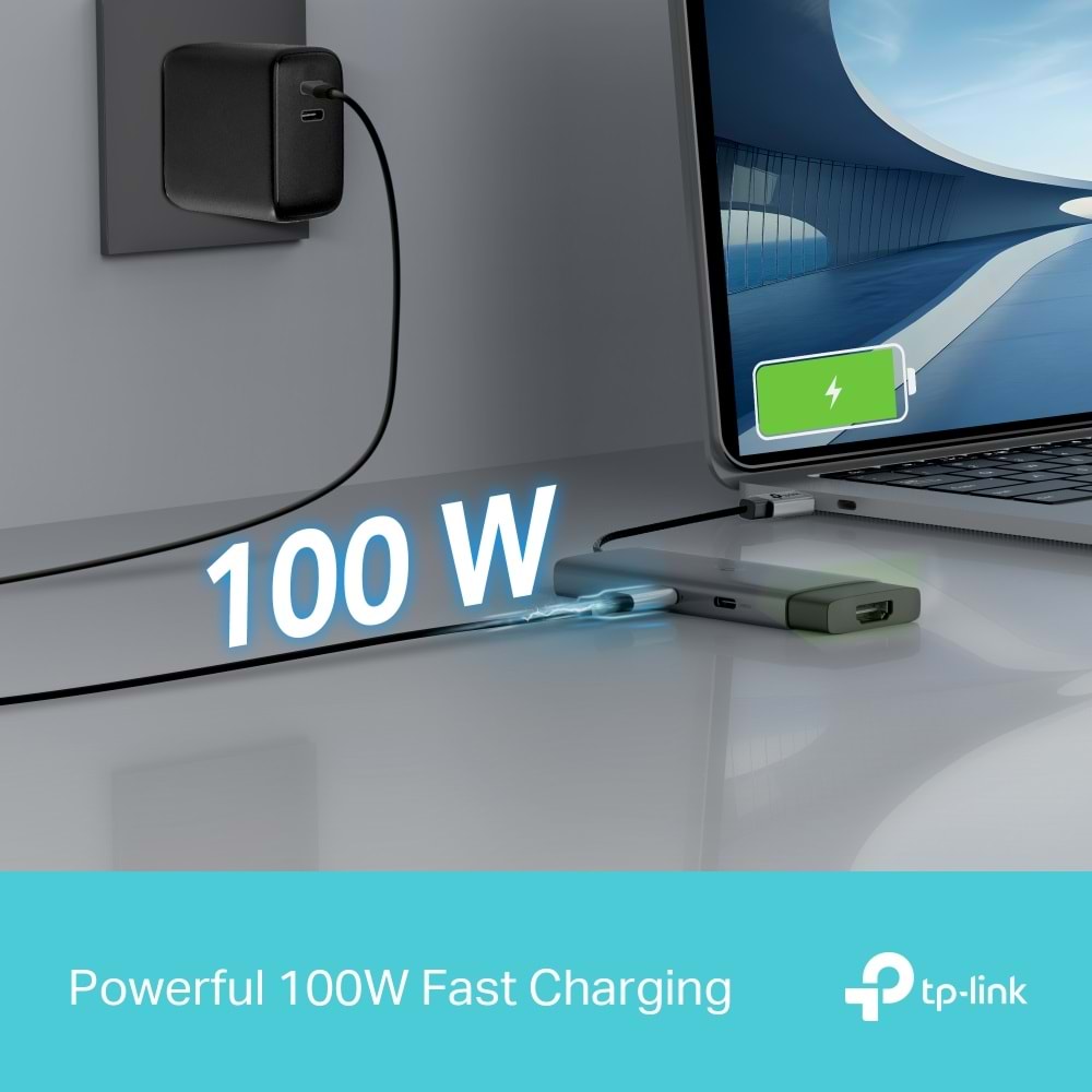 Tp-Link UH5020C USB Type-C 5 i 1 Arada Adaptör