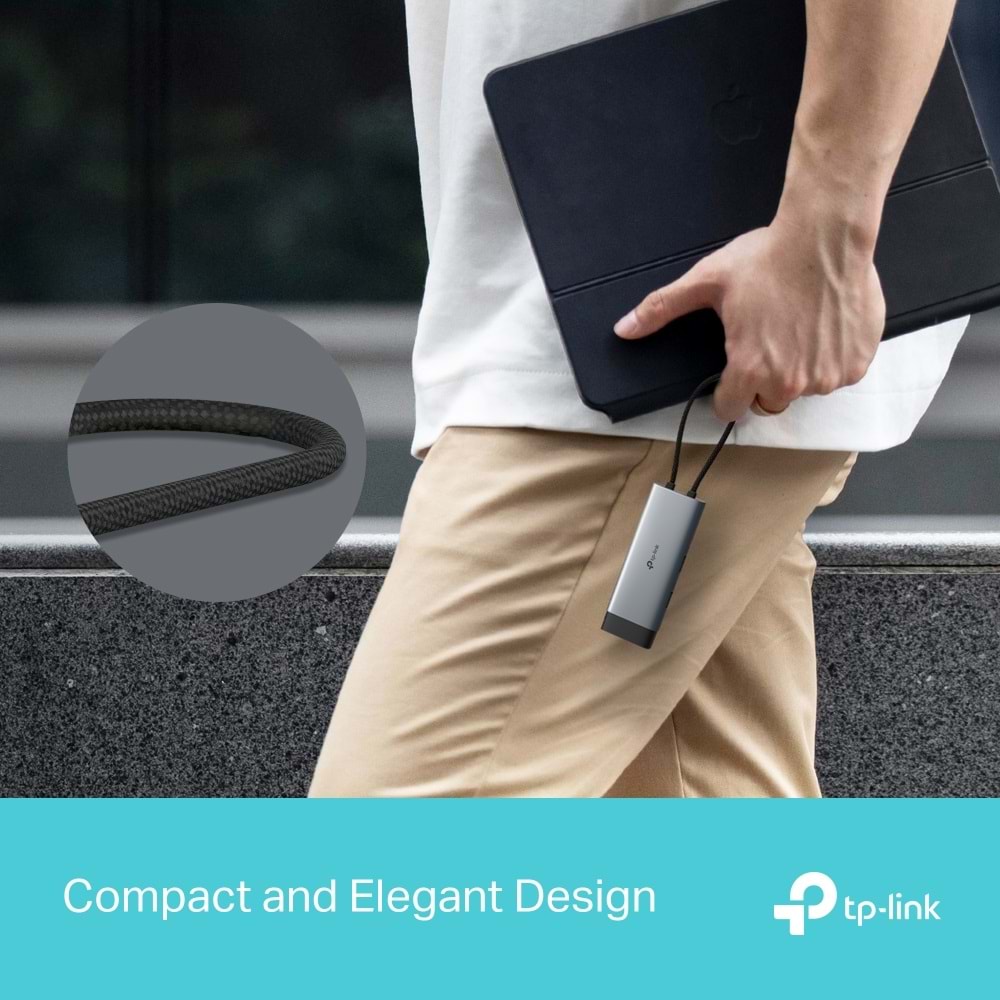 Tp-Link UH5020C USB Type-C 5 i 1 Arada Adaptör