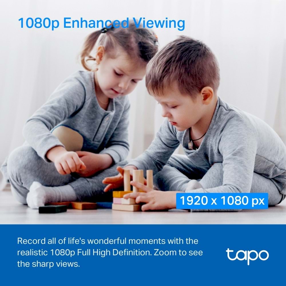 Tp-Link Tapo C200C FHD Wi-Fi Güvenlik Kamerası ( Pan / Tilt )