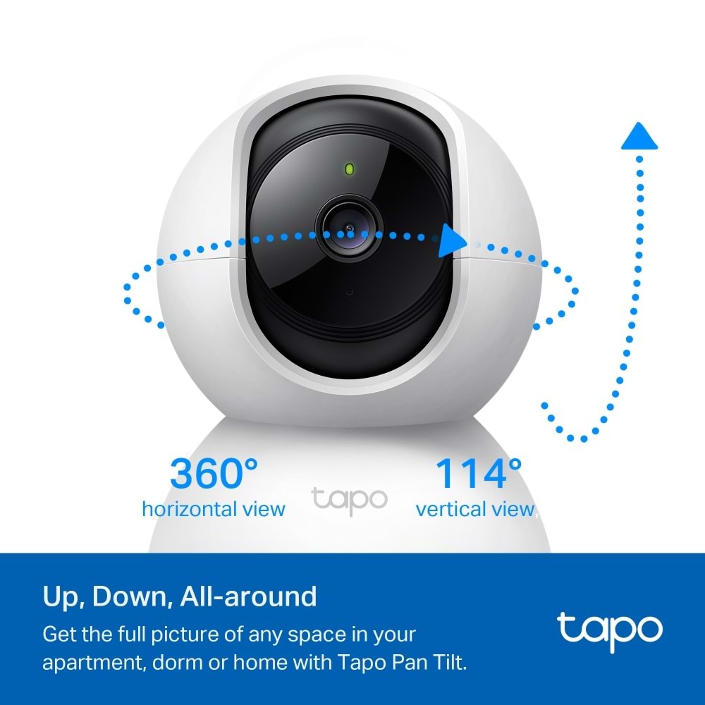 Tp-Link Tapo C200C FHD Wi-Fi Güvenlik Kamerası ( Pan / Tilt )