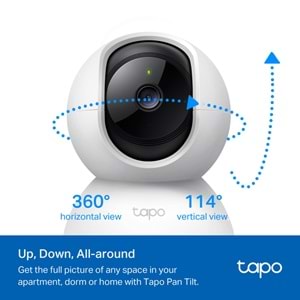 Tp-Link Tapo C200C FHD Wi-Fi Güvenlik Kamerası ( Pan / Tilt )