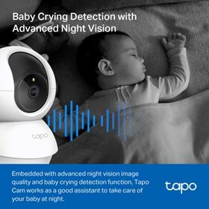 Tp-Link Tapo C200C FHD Wi-Fi Güvenlik Kamerası ( Pan / Tilt )