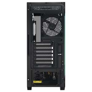 Rampage HYDRA V4 750W 80 Plus Bronze ARGB Fan ATX Mid-T Siyah Gaming Oyuncu Kasa