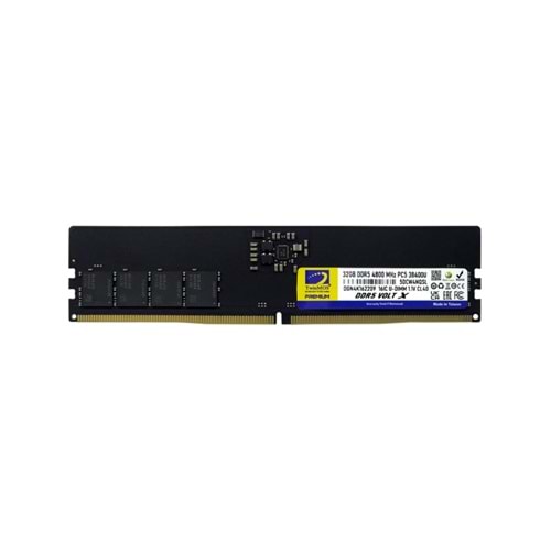 TwinMOS 32GB 4800MHz DDR5 U-DIMM CL40 Ram (TMD532GB4800U40)