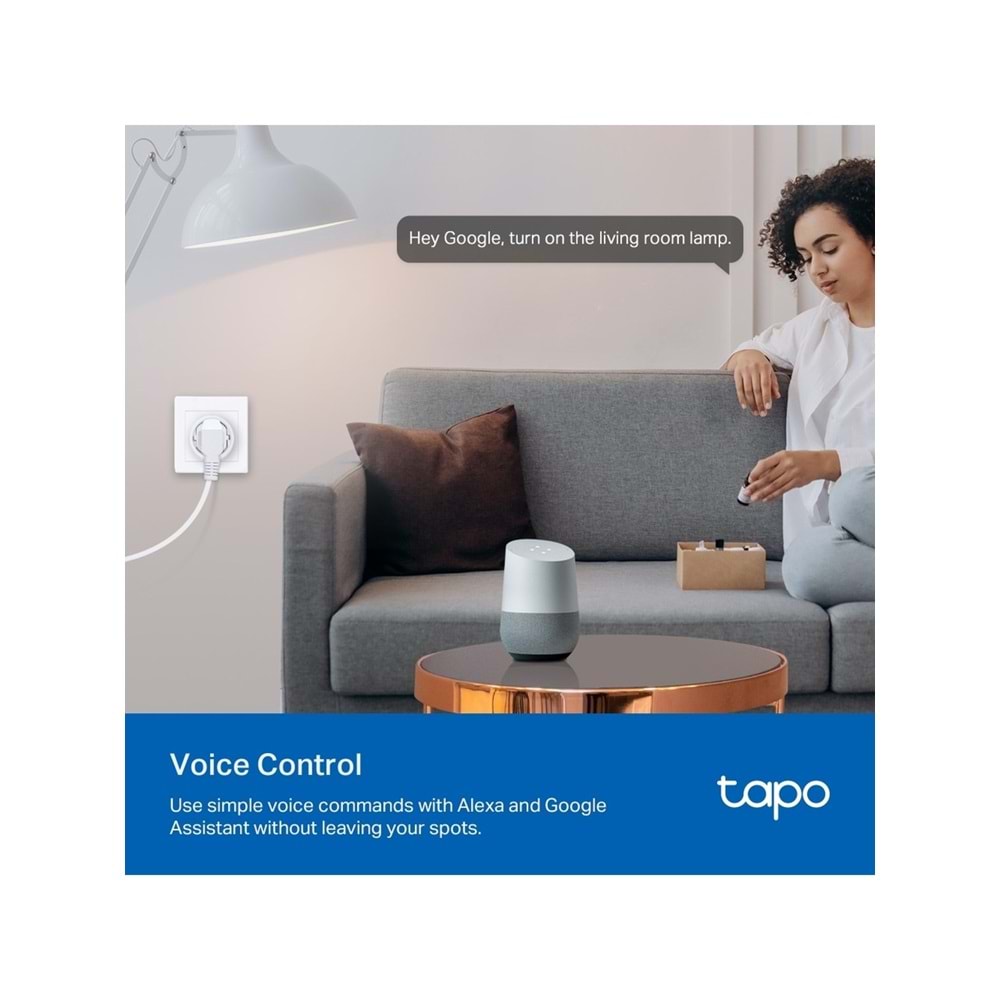 TP-Link Tapo P115(4-pack) Mini Akıllı Wi-Fi Priz
