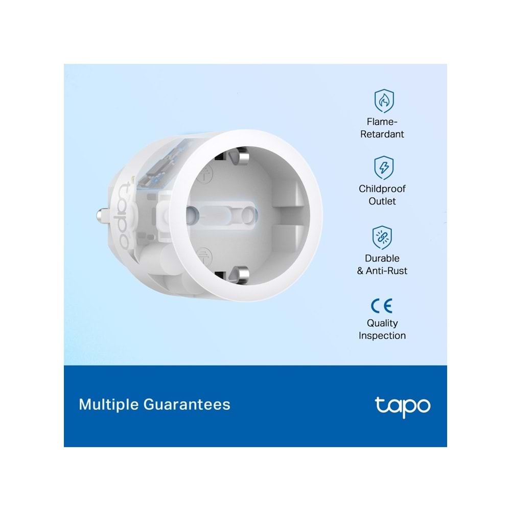 TP-Link Tapo P115(4-pack) Mini Akıllı Wi-Fi Priz