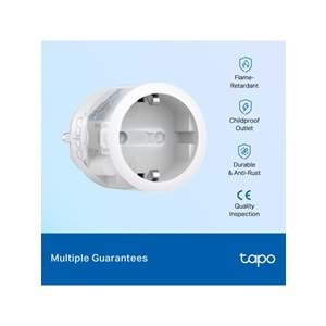 TP-Link Tapo P115(4-pack) Mini Akıllı Wi-Fi Priz