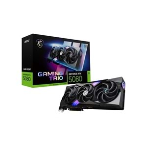 Msi Geforce RTX5080 16G GAMING TRIO OC WHITE 16GB GDDR7 256BIT 1XHDMI 3XDP Ekran Kartı