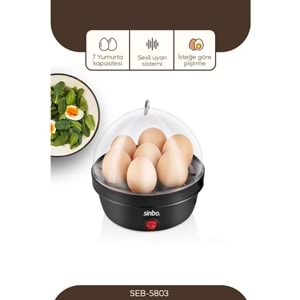 Sinbo SEB-5803 Yumurta Pişirme Makinesi