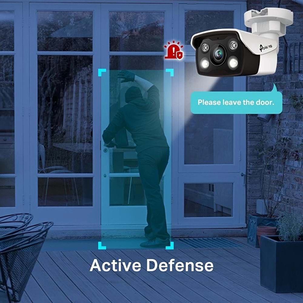 TP-link VIGI C350(4mm) 5MP Full-Color Bullet IP Kamera