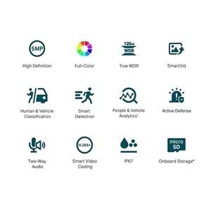 TP-link VIGI C350(4mm) 5MP Full-Color Bullet IP Kamera