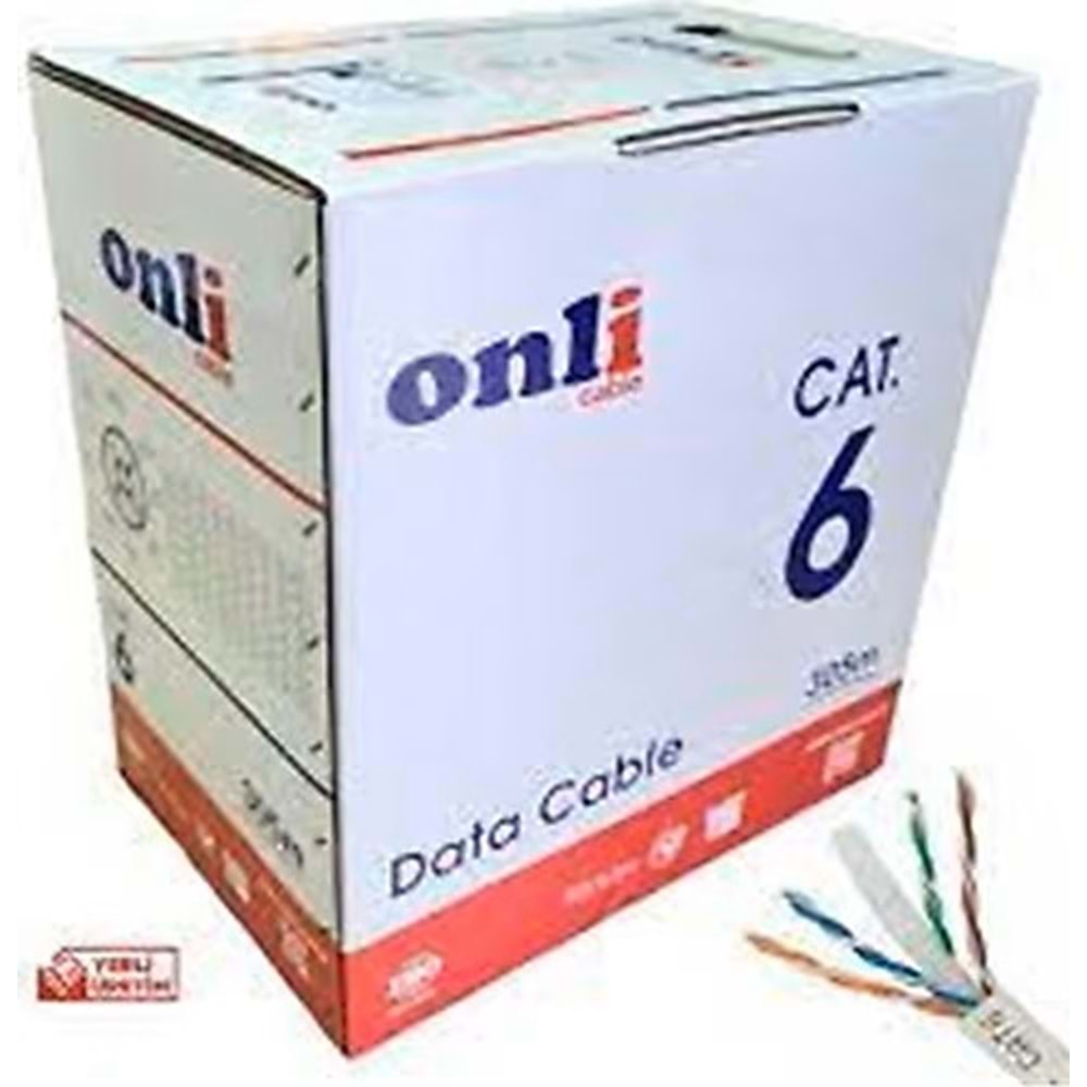 Starboard Kablo CAT6 U-UTP 24AWG (CCA) 305M Kutulu