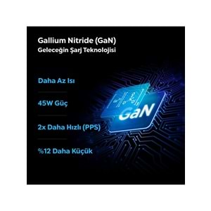 Spigen PowerArc ArcStation Pro ACH02589 45 W Type-C Kablolu Hızlı Şarj Aleti