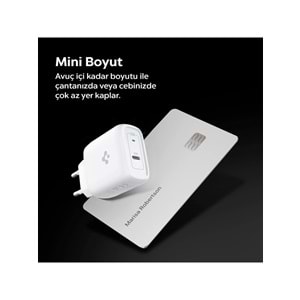 Spigen PowerArc ArcStation Pro ACH02589 45 W Type-C Kablolu Hızlı Şarj Aleti