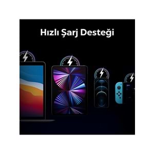 Spigen PowerArc ArcStation Pro ACH02589 45 W Type-C Kablolu Hızlı Şarj Aleti