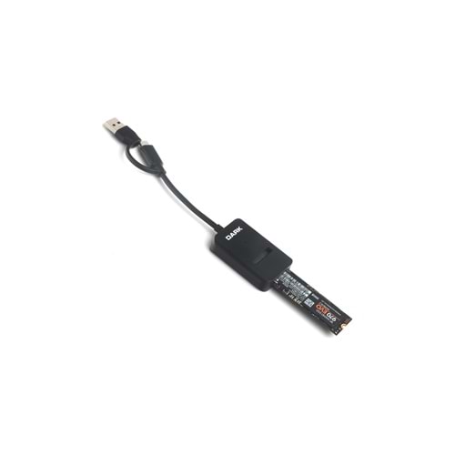 Dark DK-AC-DSEM3 Type-C/USB M2SATA Disk Kutusu
