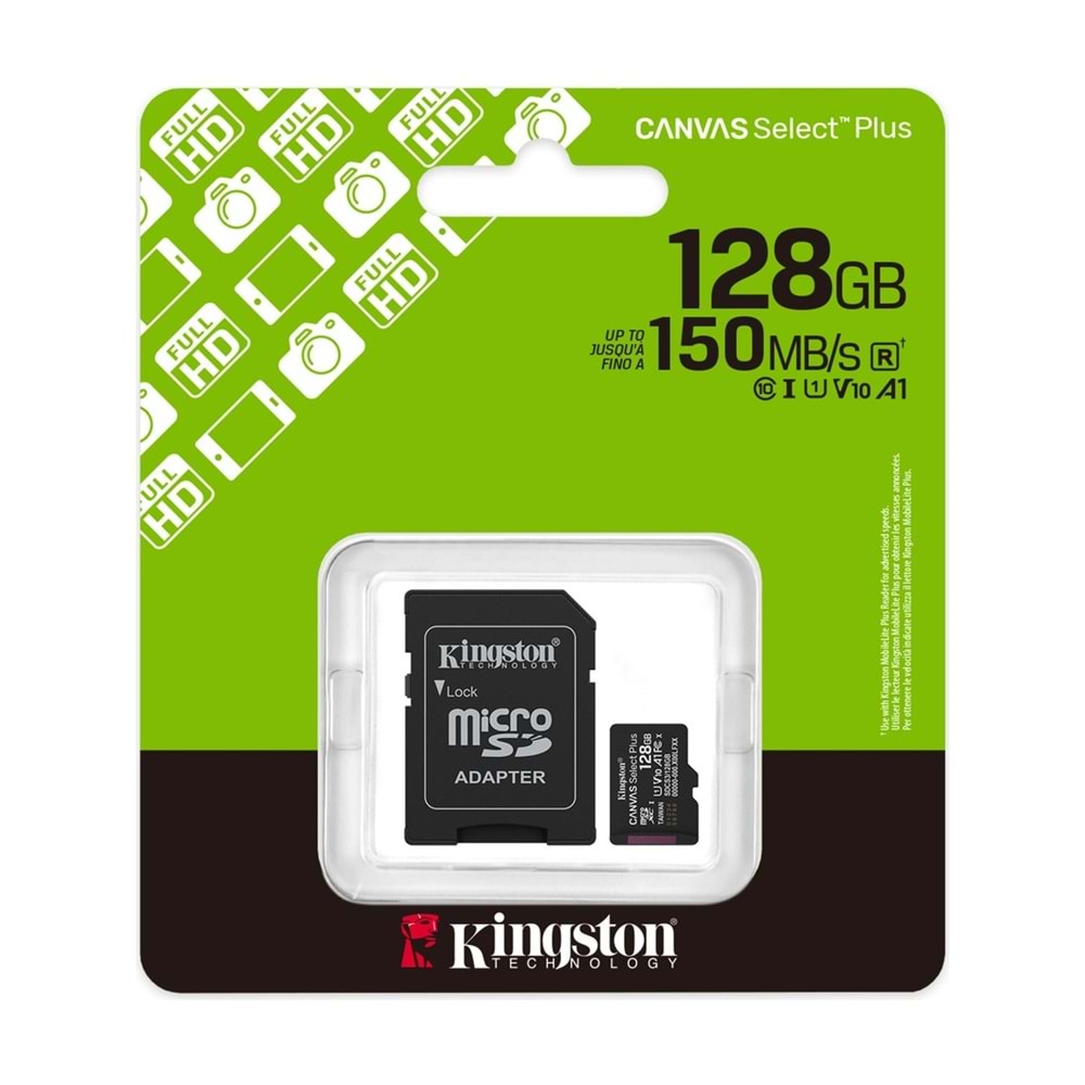 Kingston 64GB Micro SD Gen3 150MB/s SDCS3/64GB