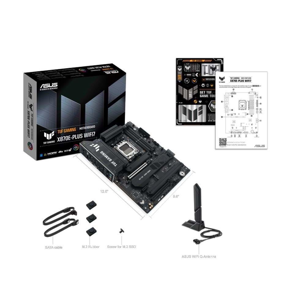 Asus Tuf Gaming X870E-Plus Wifi AM5 D5 Hdmi Type-C