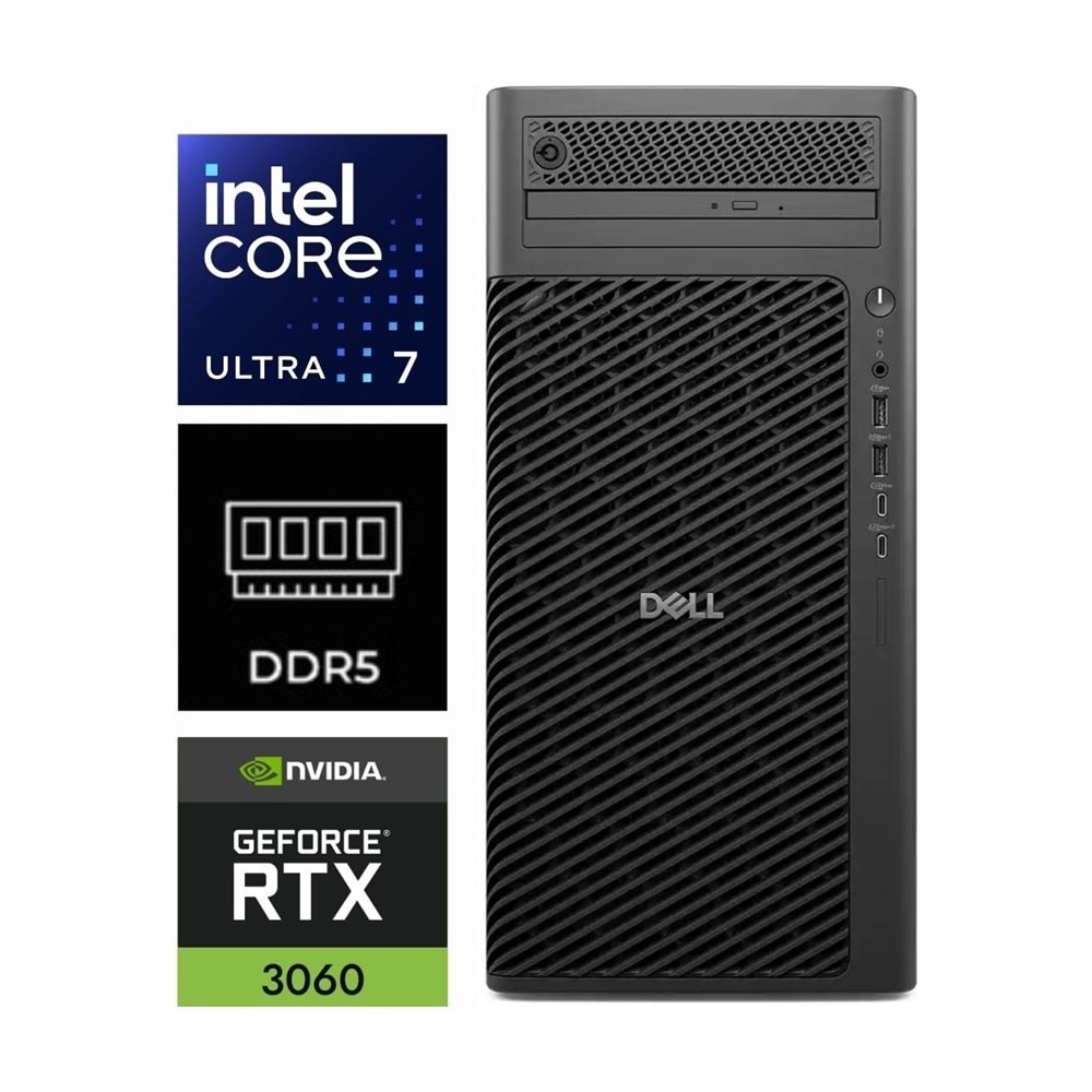 Dell Pro Max T2 Ultra7 265-16GB-1TBSSD-12G-W11Pro