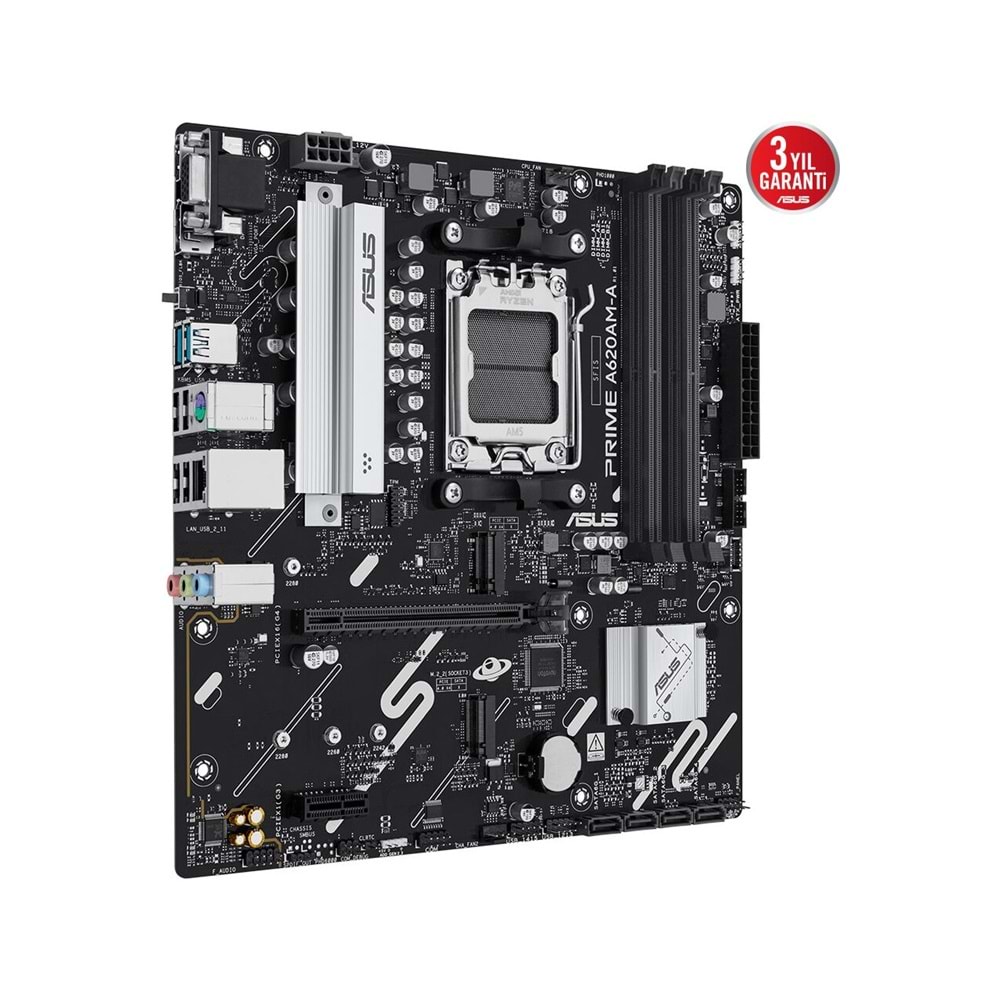 Asus Prime A620M-A/Csm AM5 Ryzen Vga Dp