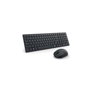 Dell Pro KM555 Kompakt Sessiz Kablosuz Set Siyah