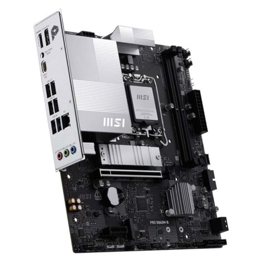 MSI Pro B860M-B DDR5 1851P Hdmi Dp Type-C