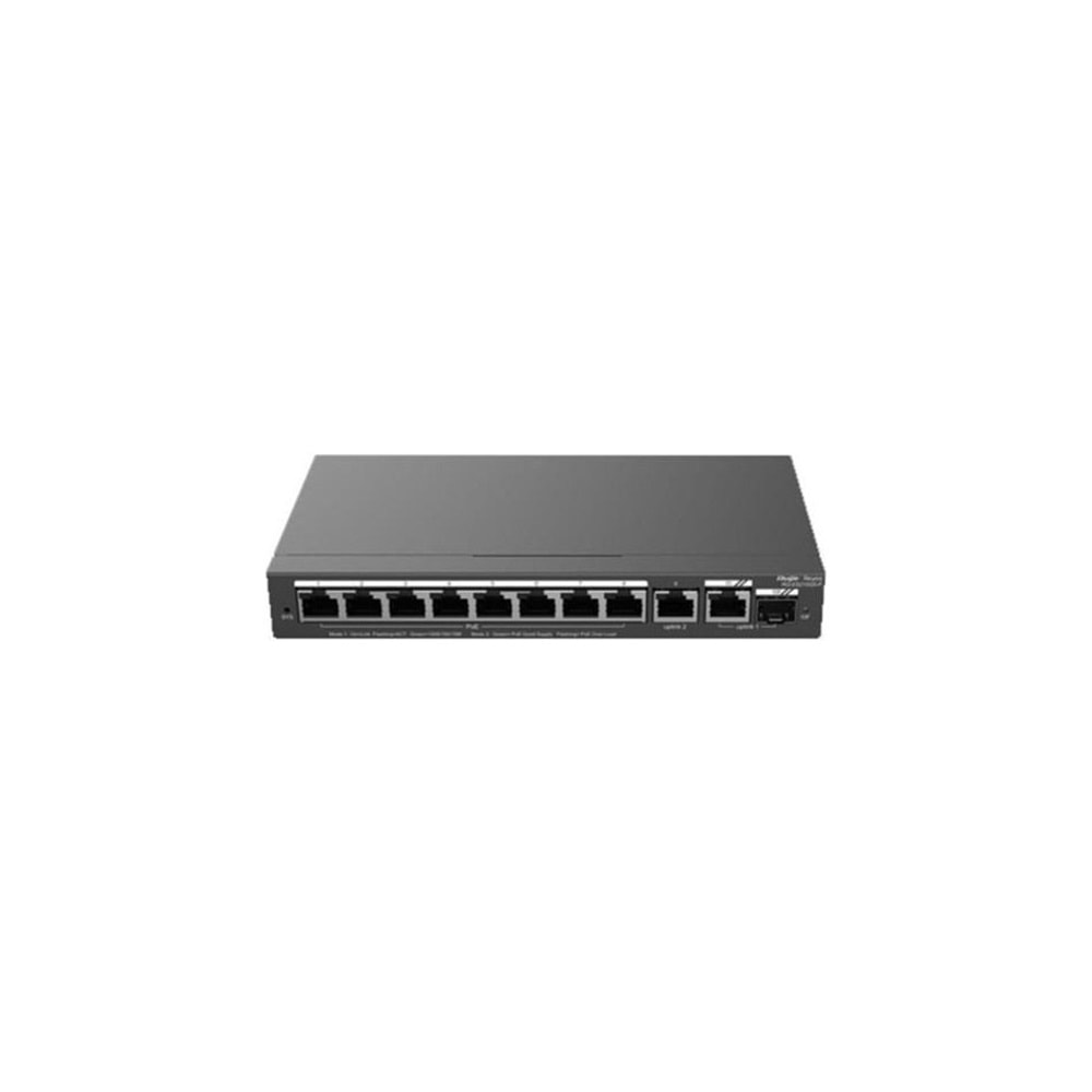 Ruijie Reyee RG-ES210GS-P 8-Port Gigabit +1XRJ45 2XGB SFP(120W) Uplink Cloud PoE